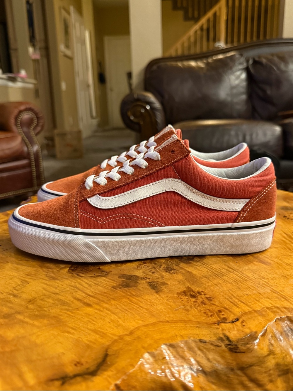 Vans Old Skool Color Theory Burnt Ochre Rust Orange Men’s 6 / Women’s 7.5